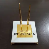 ست خودکار و خودنویس روکش طلا شناسنامه دار با حک اسم 