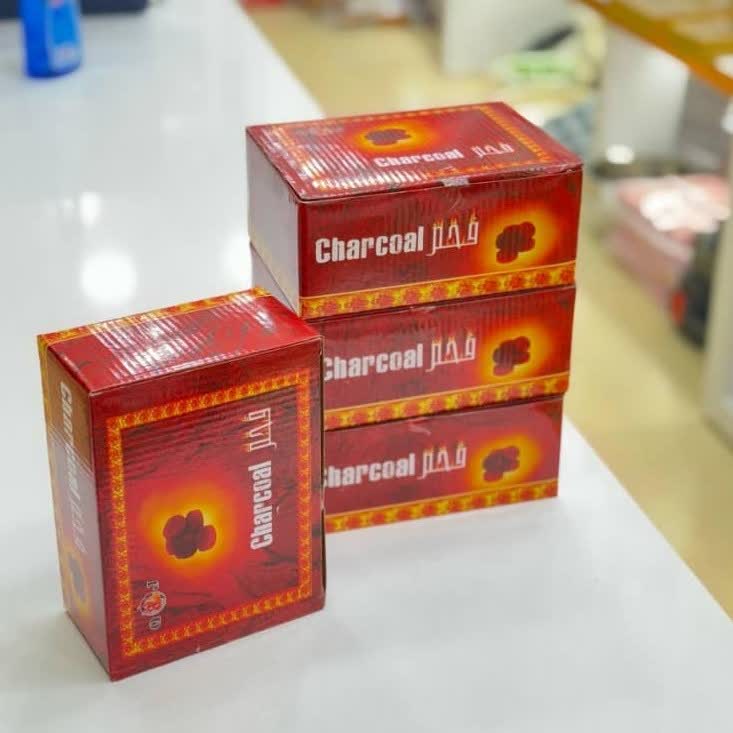 زغال خودسورز بسته 100 عددی مناسب اسپند و عود وگیشته عربی 