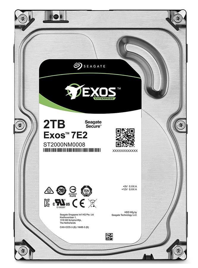 هارد اینترنال سیگیت مدل ST2000NM0008 Exos 7E2 با ظرفیت 2 ترابایت