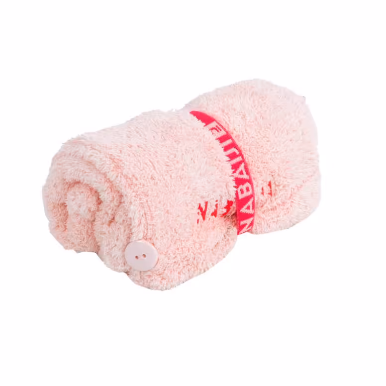 حوله سر میکروفایبر نابایجی -صورتی کم رنگ -دکتلون فرانسه