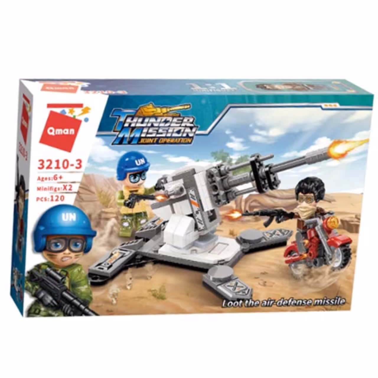 ساختنی کیومن مدل Thunder Mission کد 32103