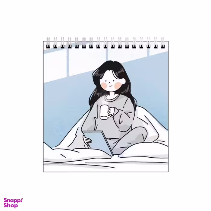 دفتر طراحی ۶۰ برگ طرح صبح یک روز کد 7862504