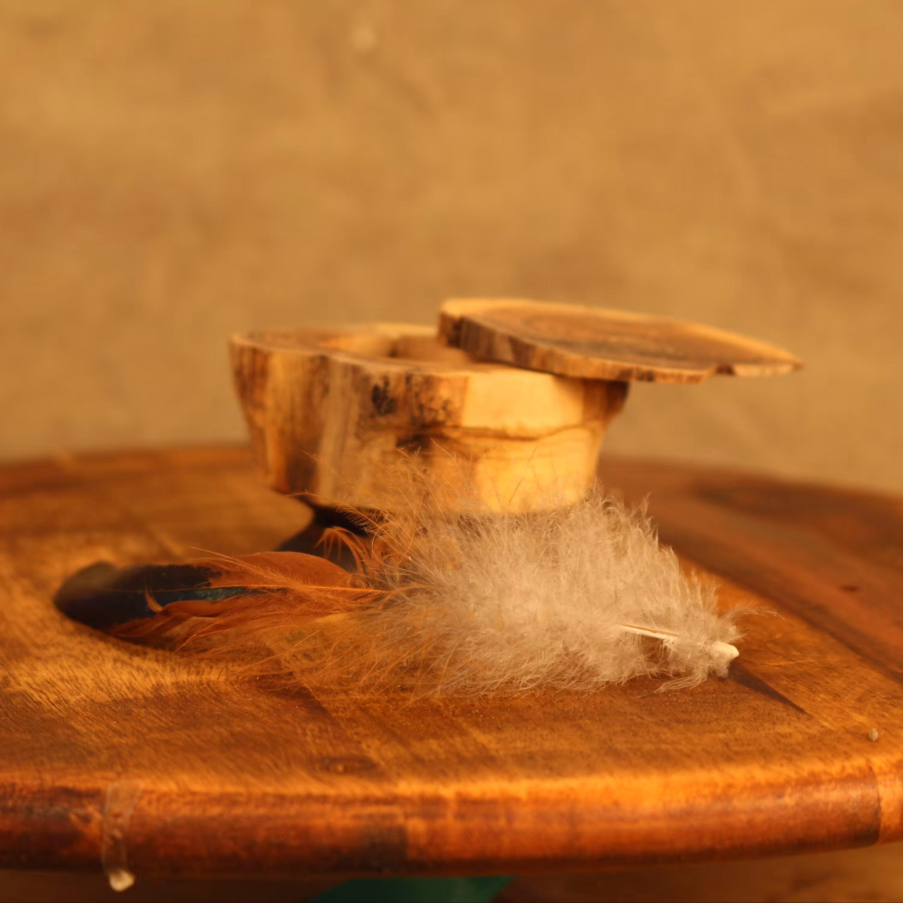 جای جواهرات چوبی 