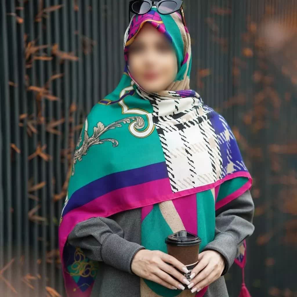 روسری نخ پنیه