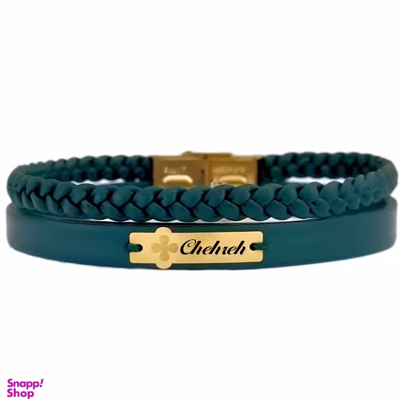 دستبند طلا 18 عیار زنانه لیردا مدل اسم چهره