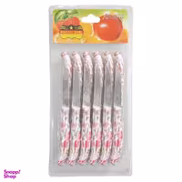 چاقو میوه خوری رمانتیک هوم کد A4 بسته 12 عددی