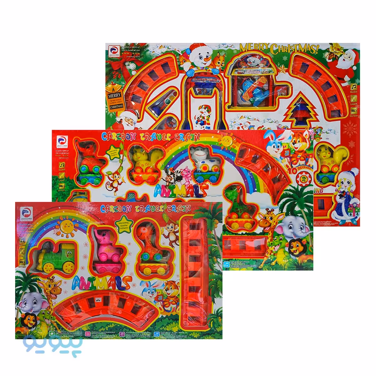 قطار حیوانات پارس آیتم train