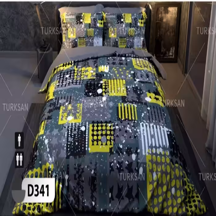 سرویس روتختی ترکسان کد D-341 دونفره 6 تکه