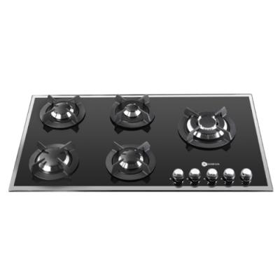 گاز صفحه ای مدل DG2110-5R مشکی آینه ای درسا