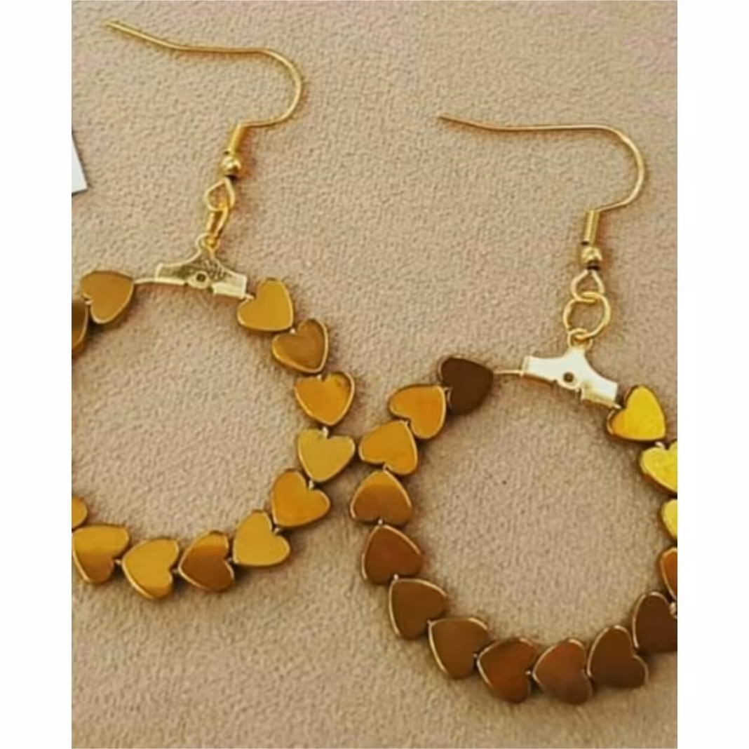 ارسال رایگان گوشواره حدید دایره ای استیل              