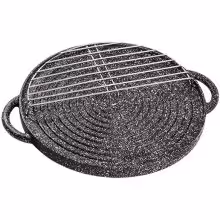 تابه گریل چدن دو طرفه مدل Daniele (بدون درب)