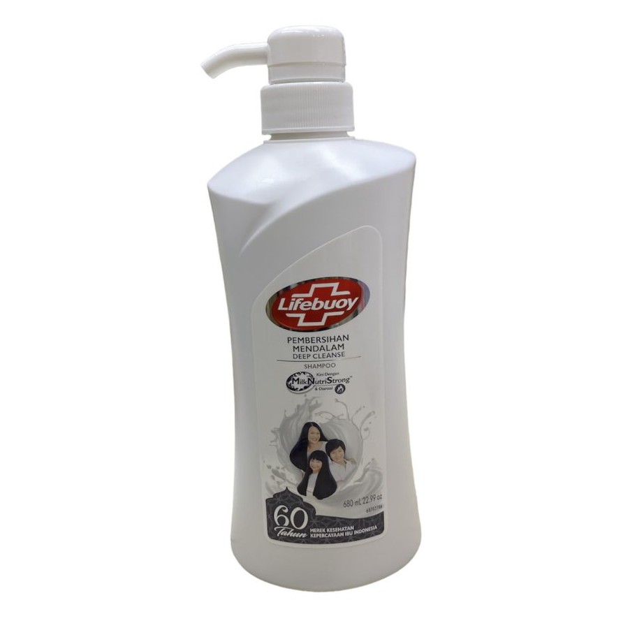 شامپو لایف بوی مدل deep clean، محصول اندونزی، 680 میلی لیتر