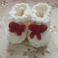 پاپوش نوزادی و کودکانه آلیزپوفی،بسیار گرم و نرم و لطیف