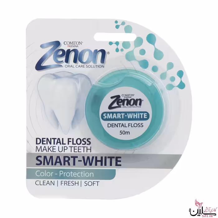 نخ دندان زنون کامان مدل سفید کننده smart white