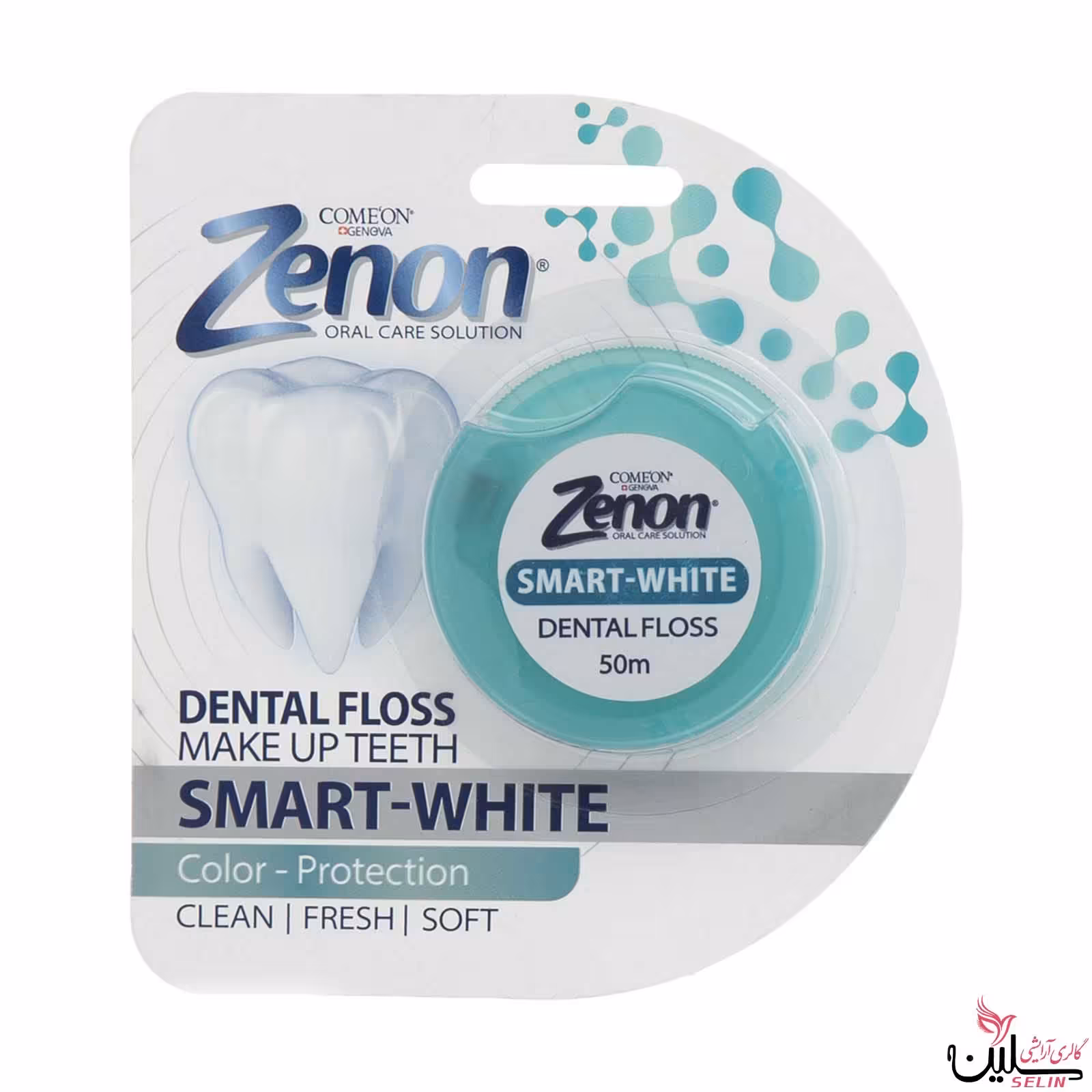 نخ دندان زنون کامان مدل سفید کننده smart white