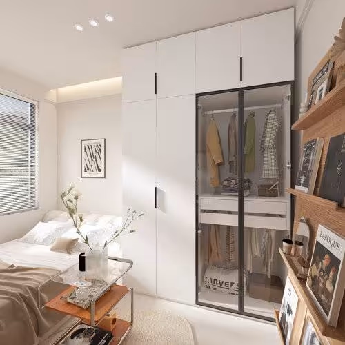 کمد لباس ام دی اف برای نوزاد کد 8059