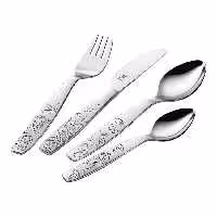 سرویس 4 پارچه قاشق وچنگال کودک زولینگ ZWILLING Twin Kids Jungle Cutlery, Set of 4