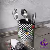 جاقاشق چاپدار گرد گلدپلاست