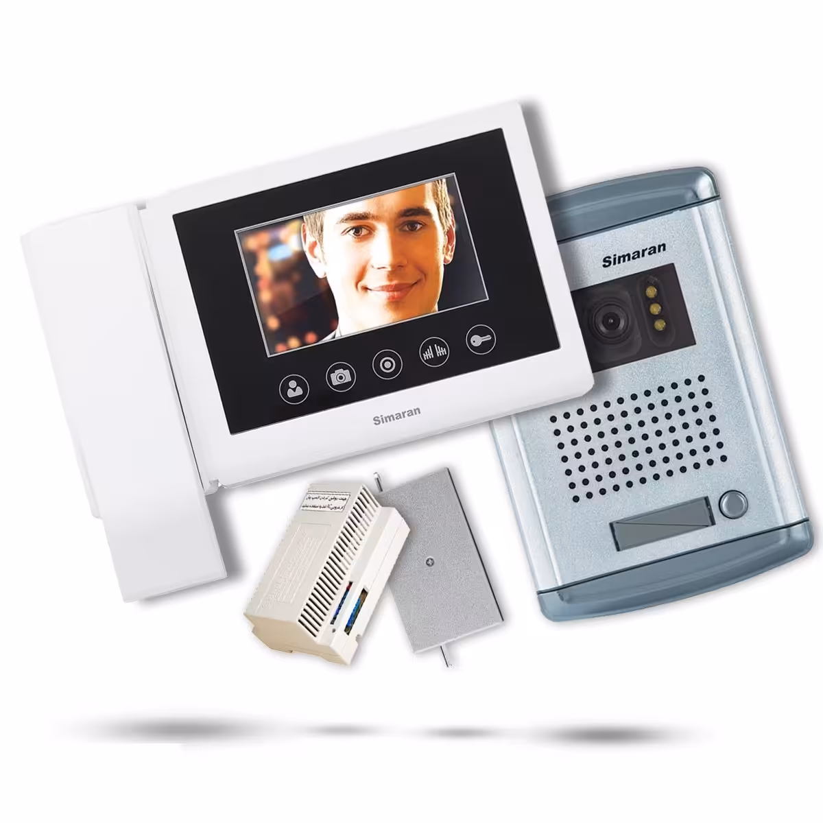 آیفون تصویری یک واحدی سیماران مدل HS-43TKM100I