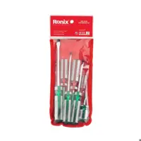 مجموعه 7 عددی پیچ گوشتی رونیکس مدل RH-2701