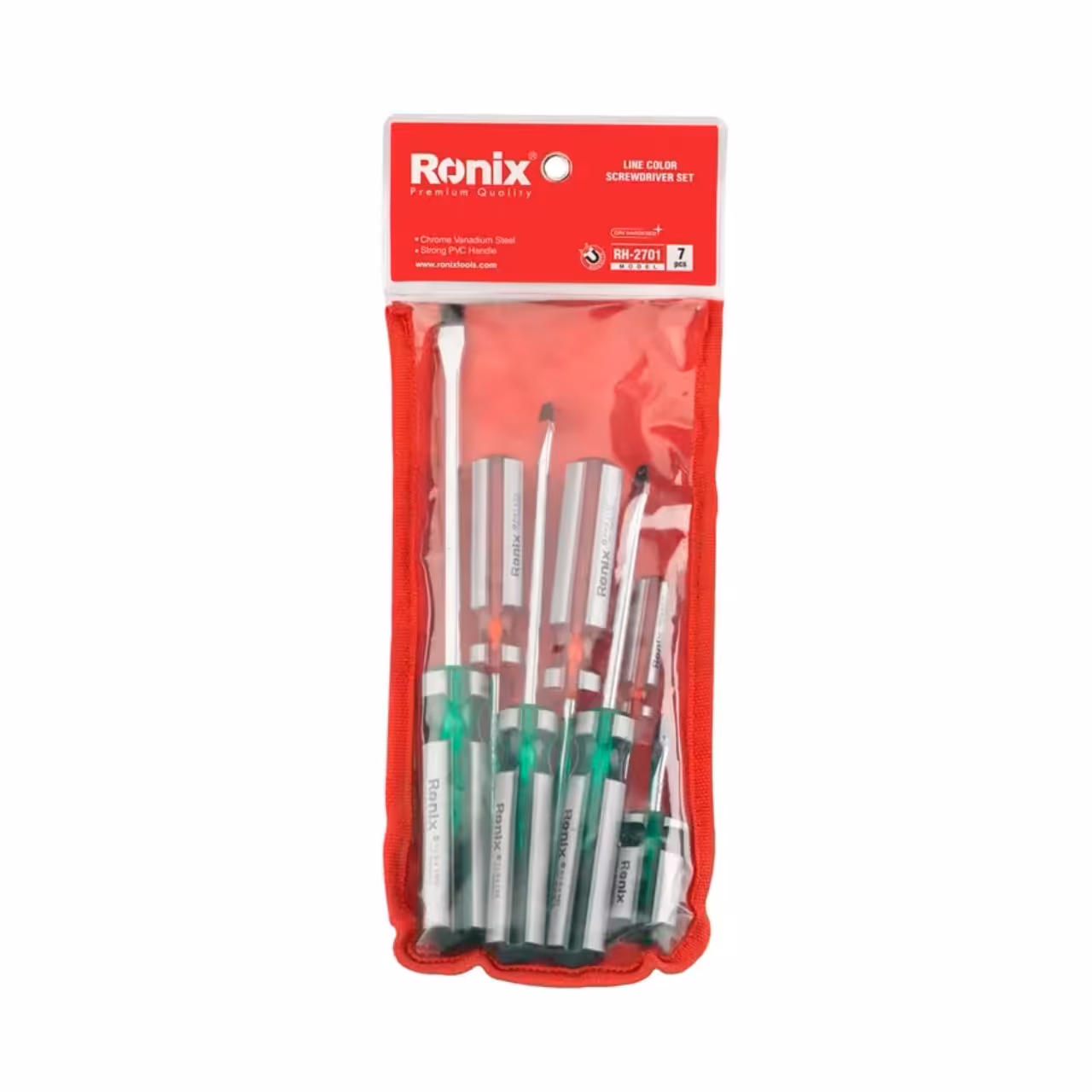 مجموعه 7 عددی پیچ گوشتی رونیکس مدل RH-2701