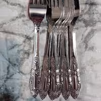 چنگال غذا خوری12 عددی  