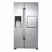 یخچال فریزر ساید بای ساید سام مدل ROSSO/S نقره ای - نمایندگی سام الکترونیک تهران