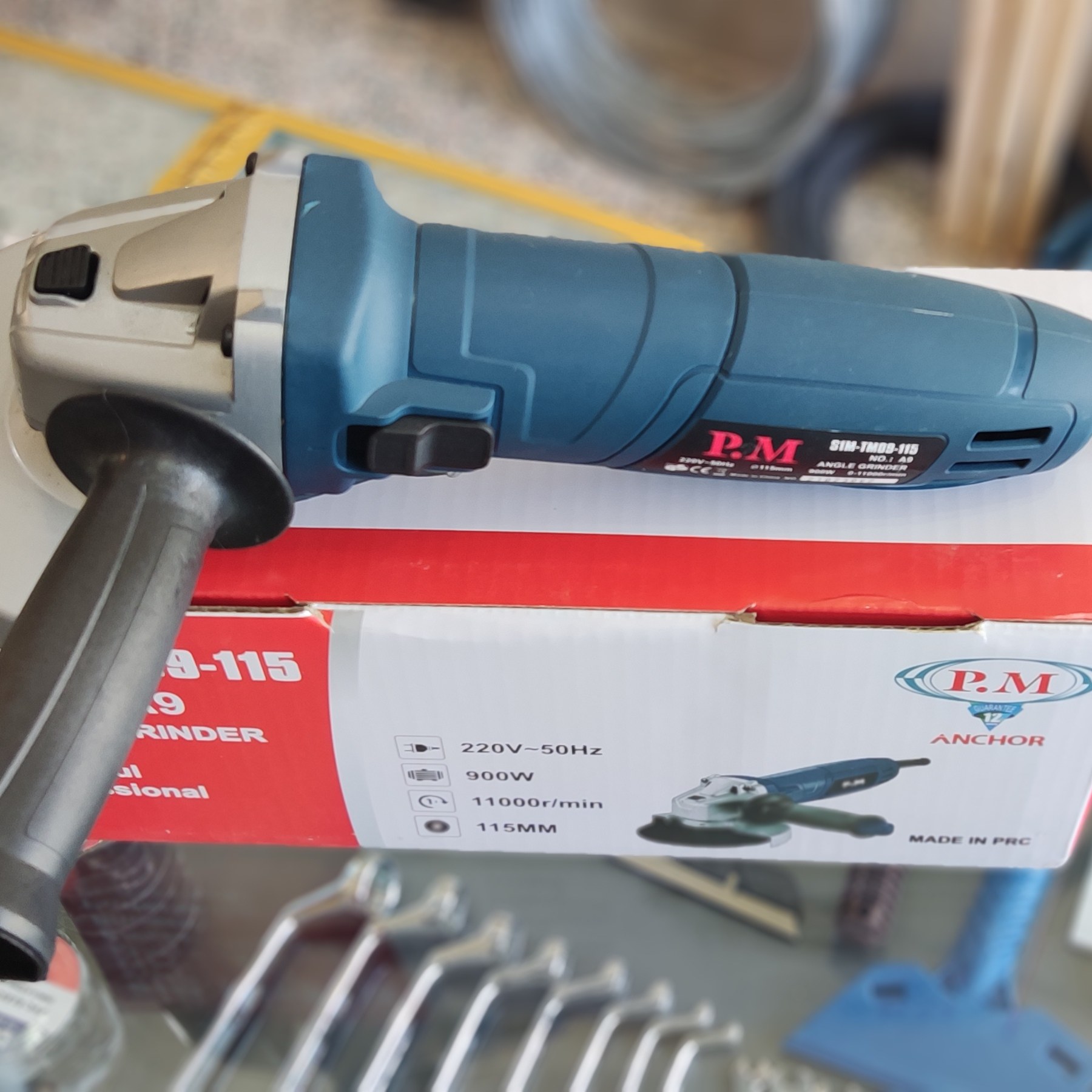 مینی فرز کلید بغل 900 وات P.M (سری جدید) 12 ماه ضمانت