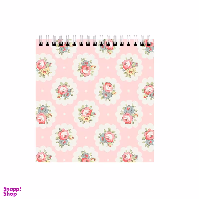 دفتر طراحی ۶۰ برگ مدل گل سرخی کد 7661824