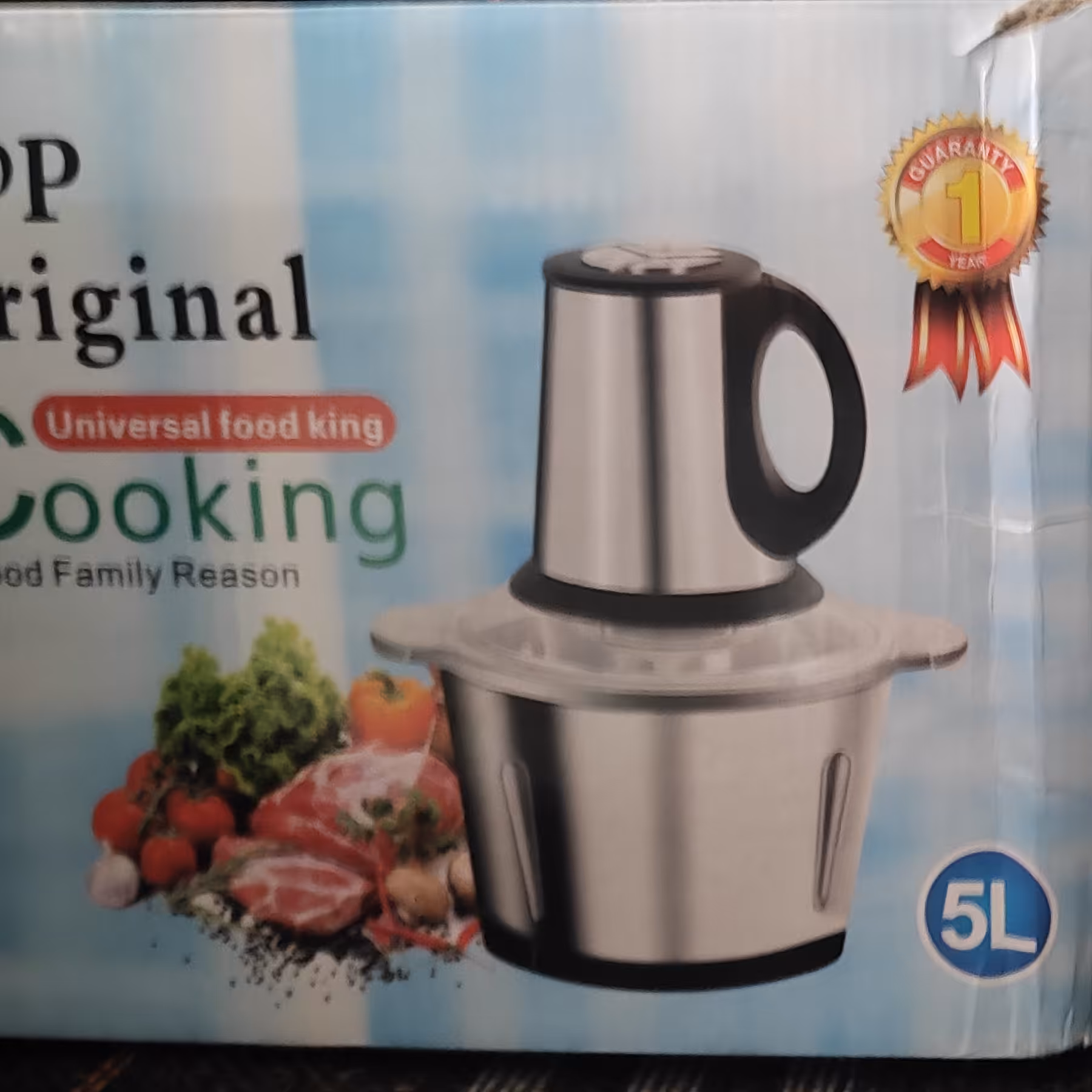 خردکن 5لیتری استیل 2000 وات