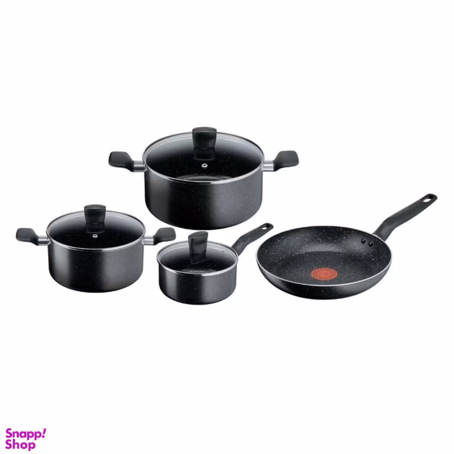 سرویس قابلمه 7 پارچه تفال مدل Darkstone