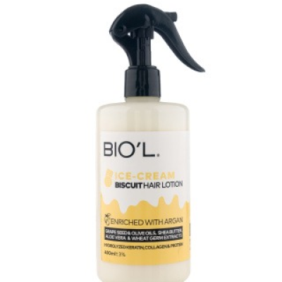 لوسیون موی بدون آبکشی بستنی بیسکویتی بیول 400ml