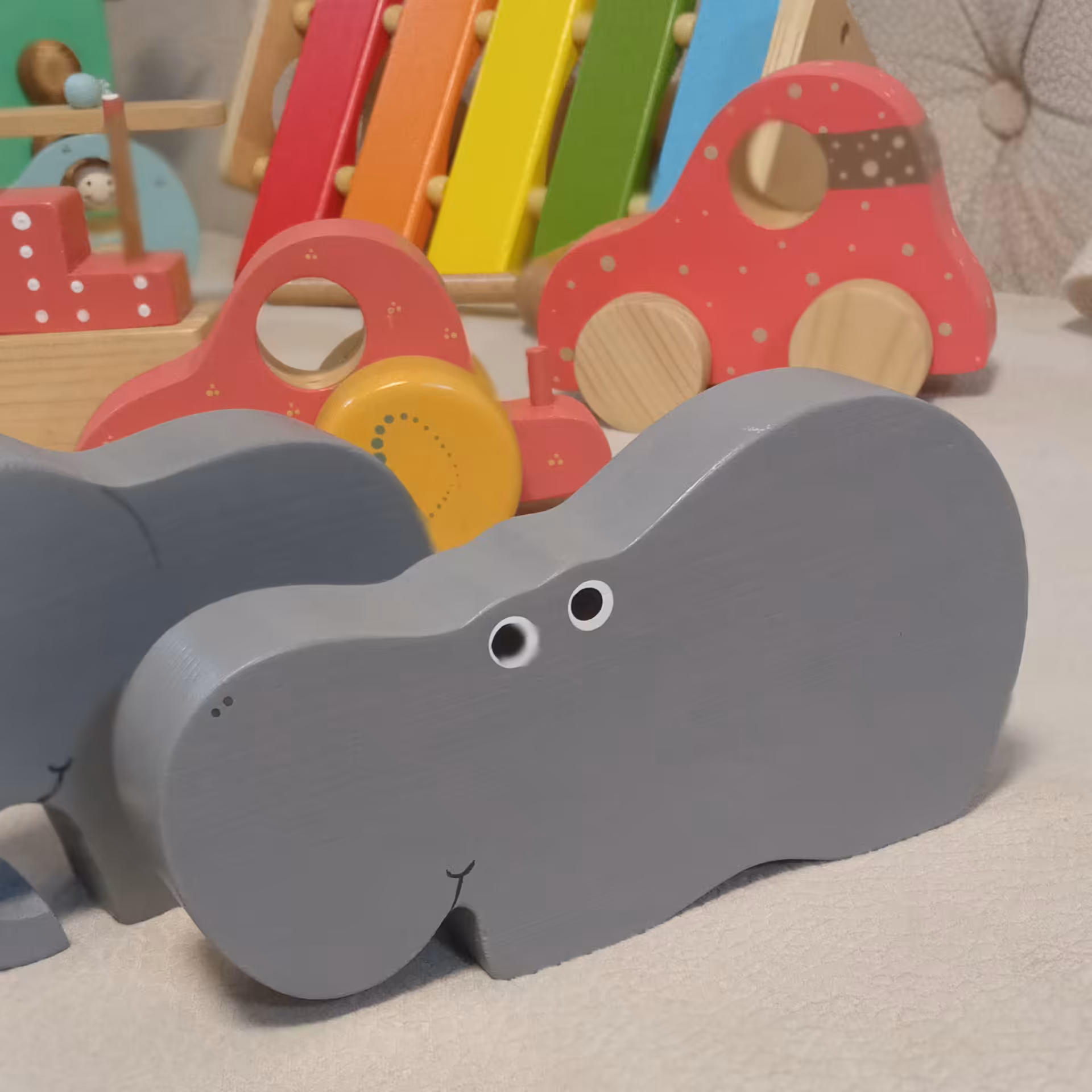 اسب آبی چوبی