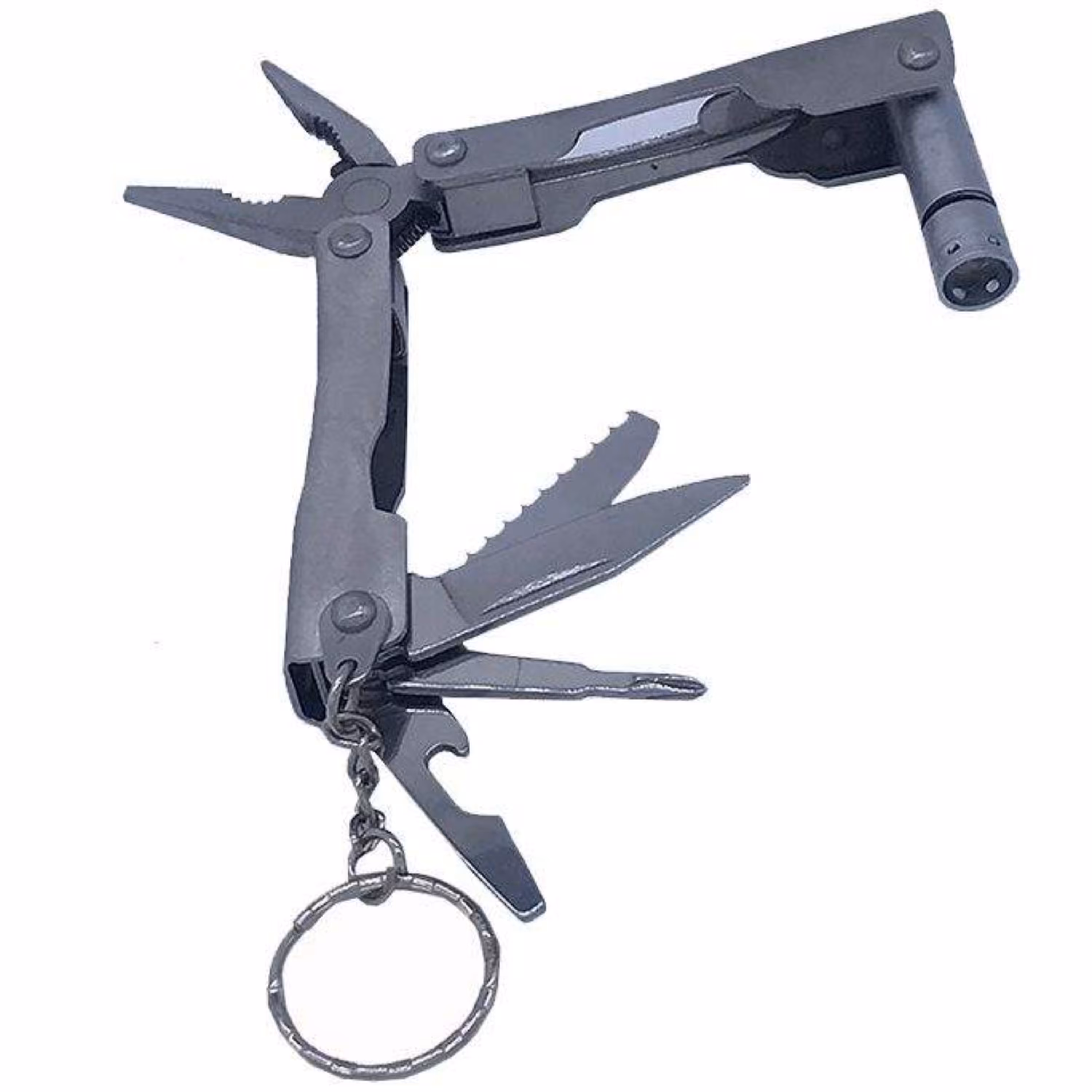 انبردست چندکاره چاقو چراغ قوه و ...