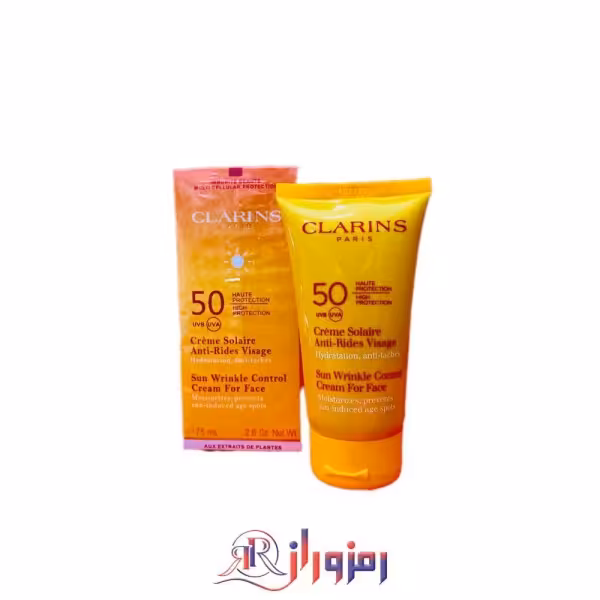 کرم ضد آفتاب کلارنس اس پی اف 50 حجم 75 میل