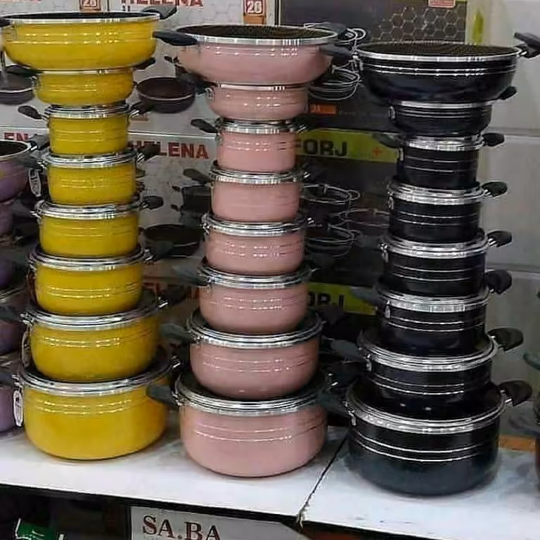 سرویس قابلمه 15 پارچه فورج دیواره بلند