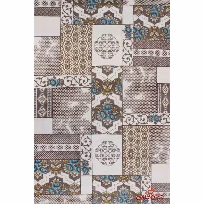 فرش ماشینی ساوین کد 1508 آبی