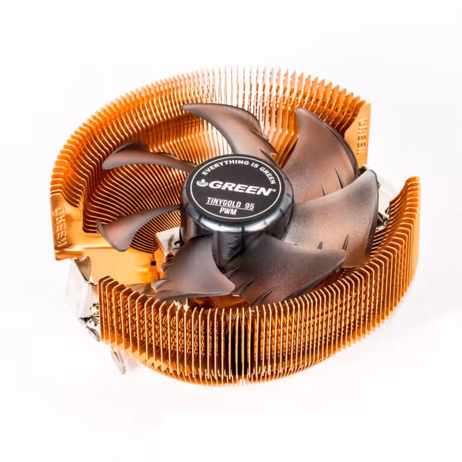 سیستم خنک کننده بادی گرین مدل Tiny Gold 95 PWM