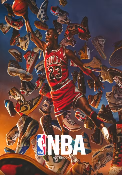 دفتر یادداشت خط دار (NBA،کد 547)