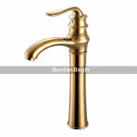 شیر روشویی سیتکو مدل روباهی طلایی پایه بلند