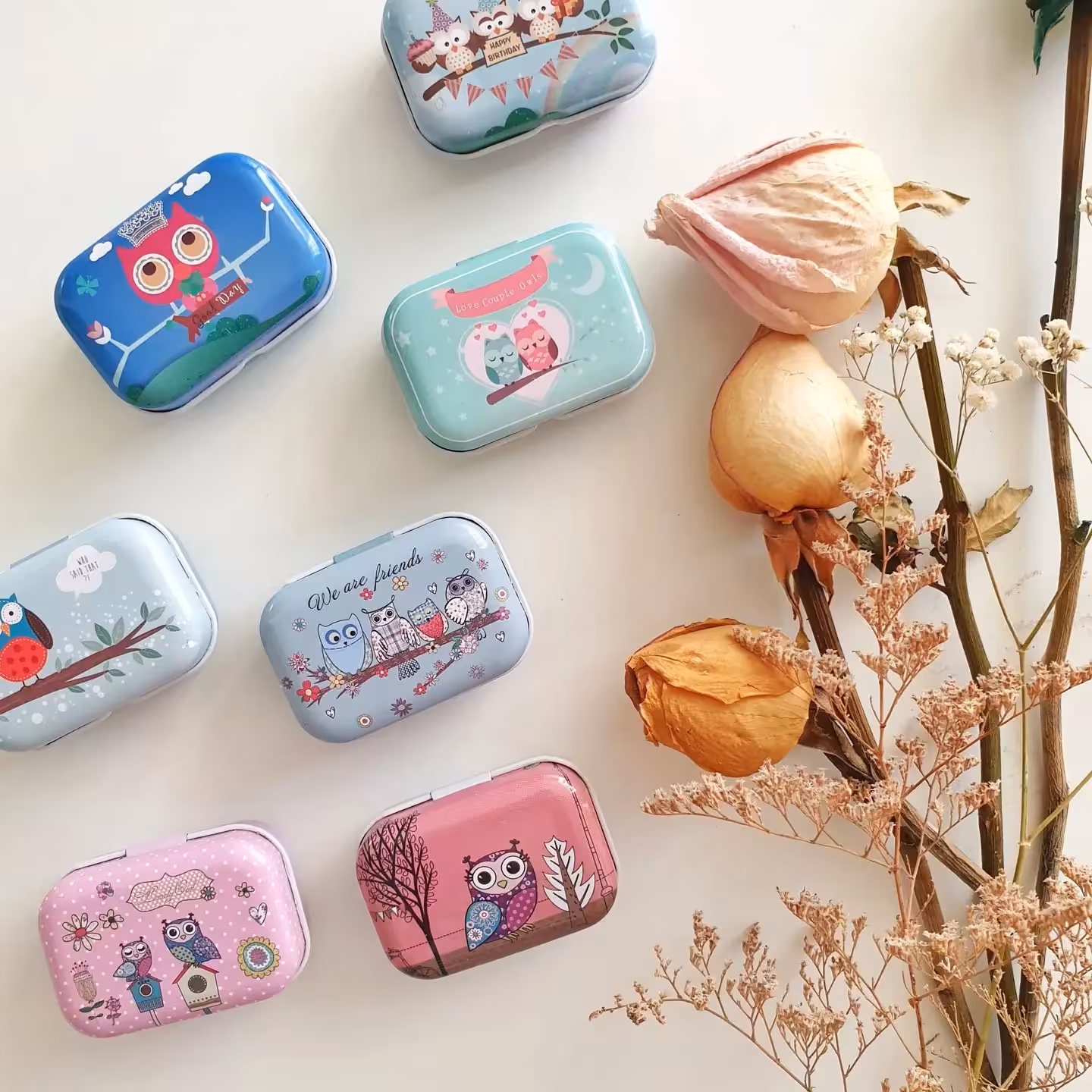 قوطی فلزی آدامسی فانتزی