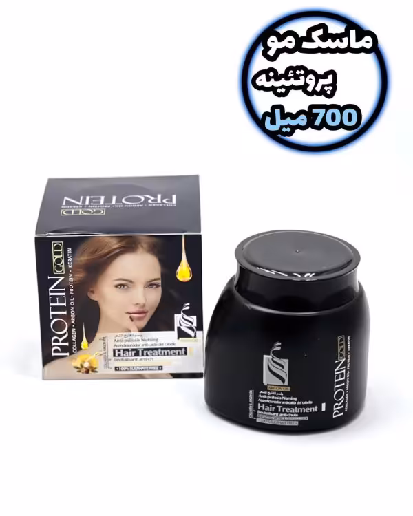 ماسک گلد دکتر لانا حاوی پروتئین روغن آرگان کلاژن.ساز کراتین دار