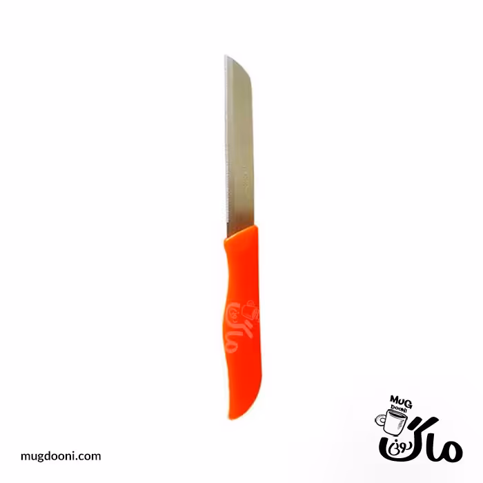 چاقو اره ای تیز درجه یک رنگ سفید