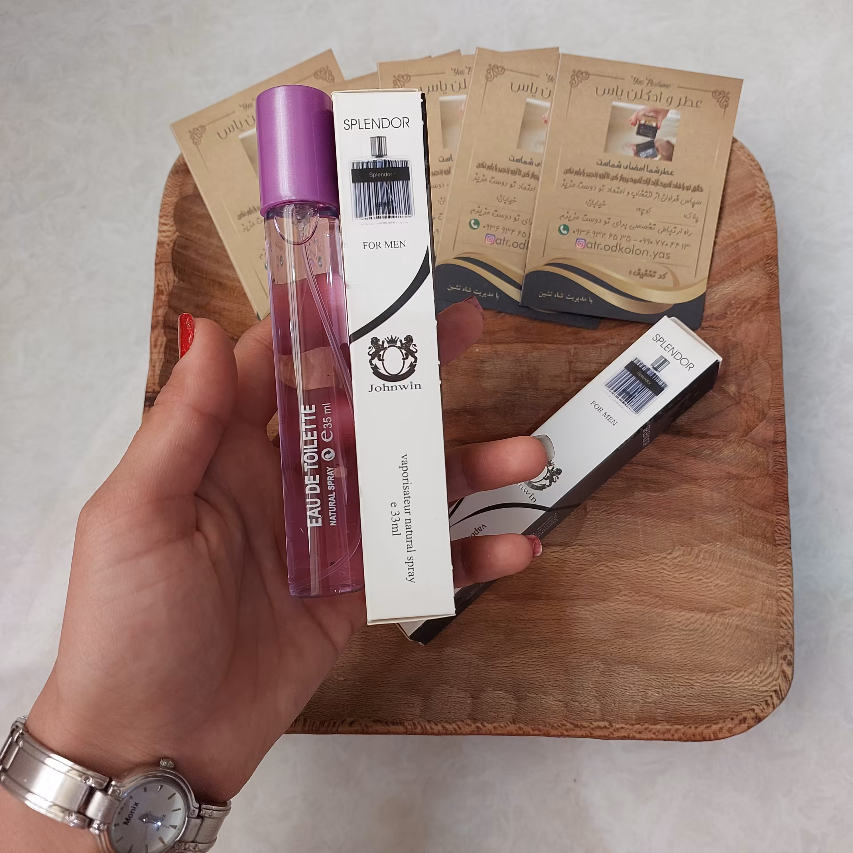 عطر ادکلن اسپیلندور مشکی مردانه اسپلندور  مشابه بو 35 میل