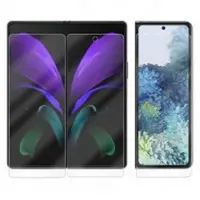 گلس نانو هیدروژل شفاف و ضد ضربه گوشی سامسونگ Galaxy Z fold 2 برند راک اسپیس     