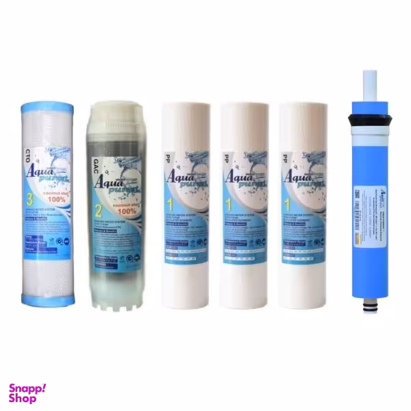 فیلتر دستگاه تصفیه آب آکوا پیورست مدل AP-NSF 06 بسته 6 عددی