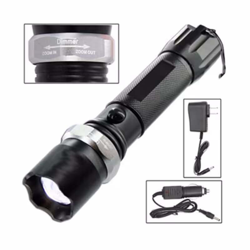 چراغ قوه شکاری زوم دار پلیس