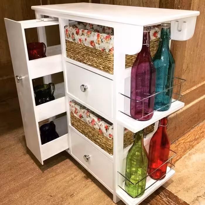 جا سیب و پیاز سوپر دار  رنگ سفید 1