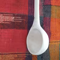 قاشق چوبی گود جنس چوب گردو 40سانت سایز بزرگ