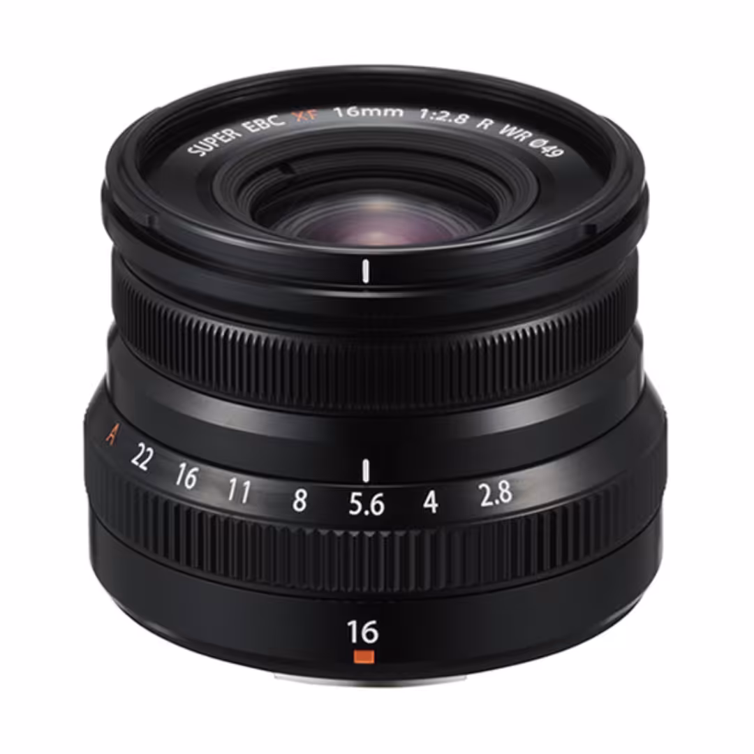 FUJIFILM XF 16mm f/2.8 R WR Lens (Black)